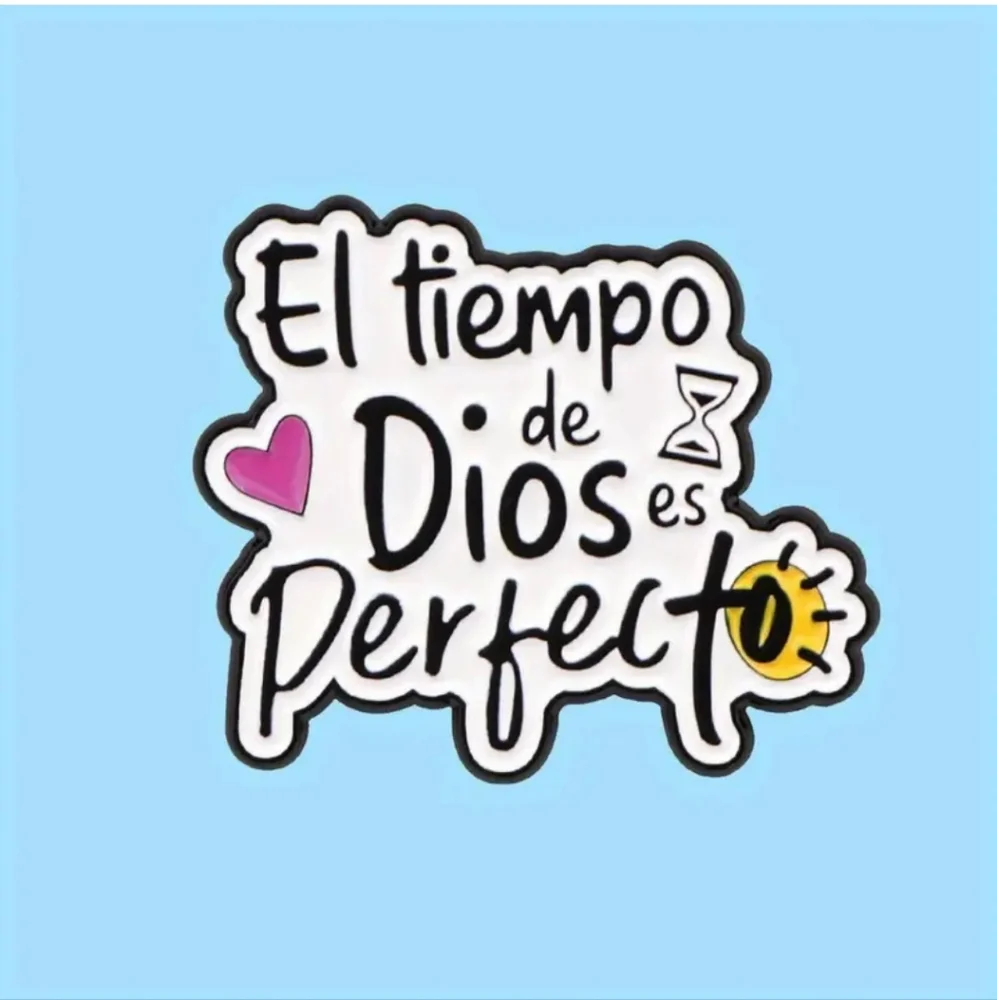 1pc Celestial Quotes Enamel‎ Pin, Zinc Alloy, Multicolor Ideal for Clothes